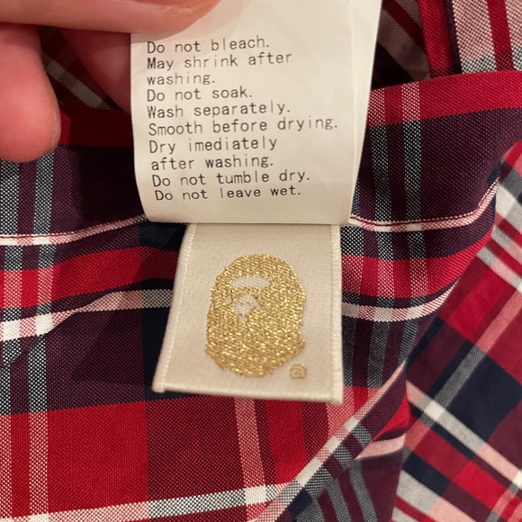 Mr.bathing ape Dress Shirt - Picture 5 of 6